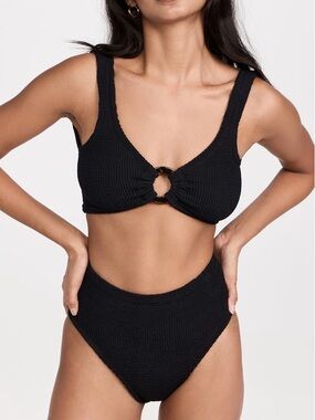 Hunza G Black Nadine Bikini